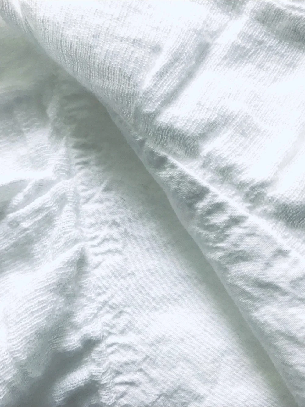 Piu Belle white cotton sham